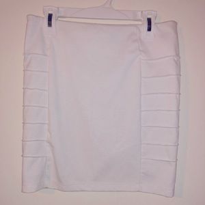 White Mini Skirt Small